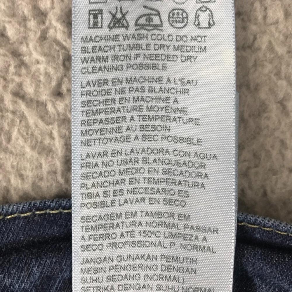Levis 541 Men Size 32X32 Actual 32X29.5 Distressed - Picture 9 of 10